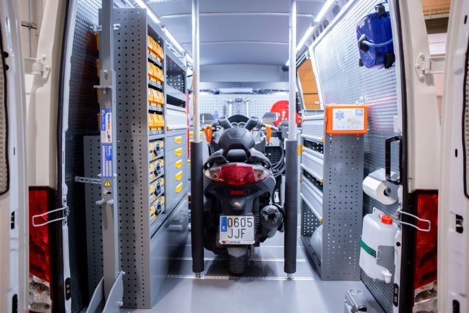talleres móviles Taller móvil para motocicletas