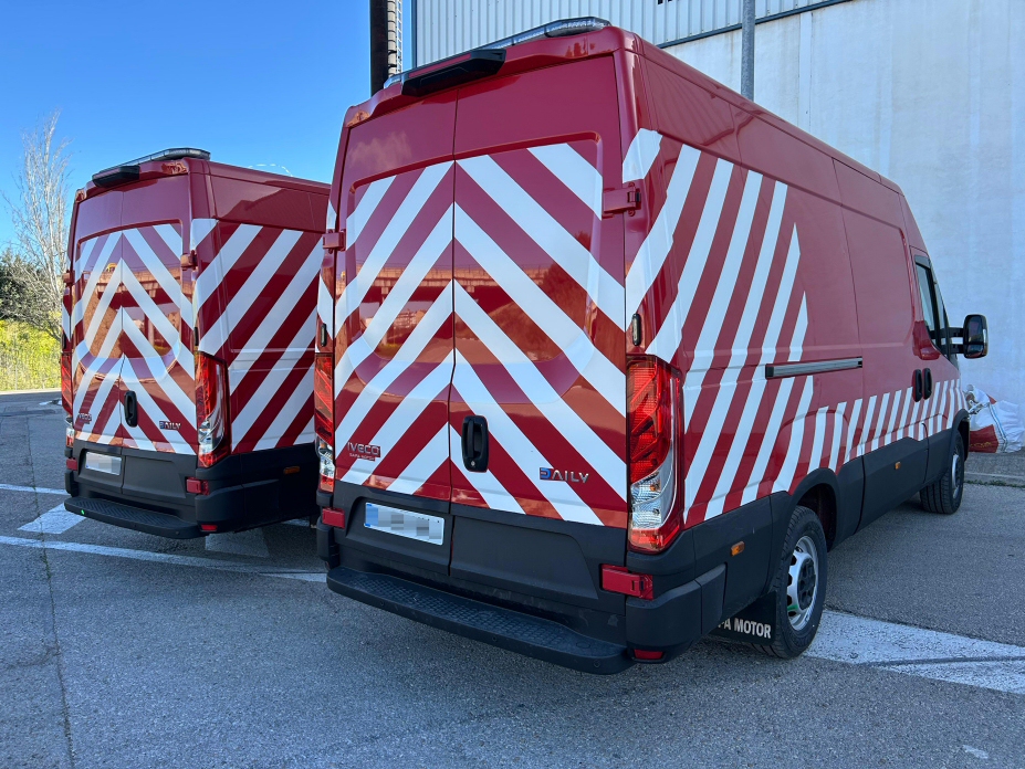 Furgoneta taller Iveco Daily eléctrica