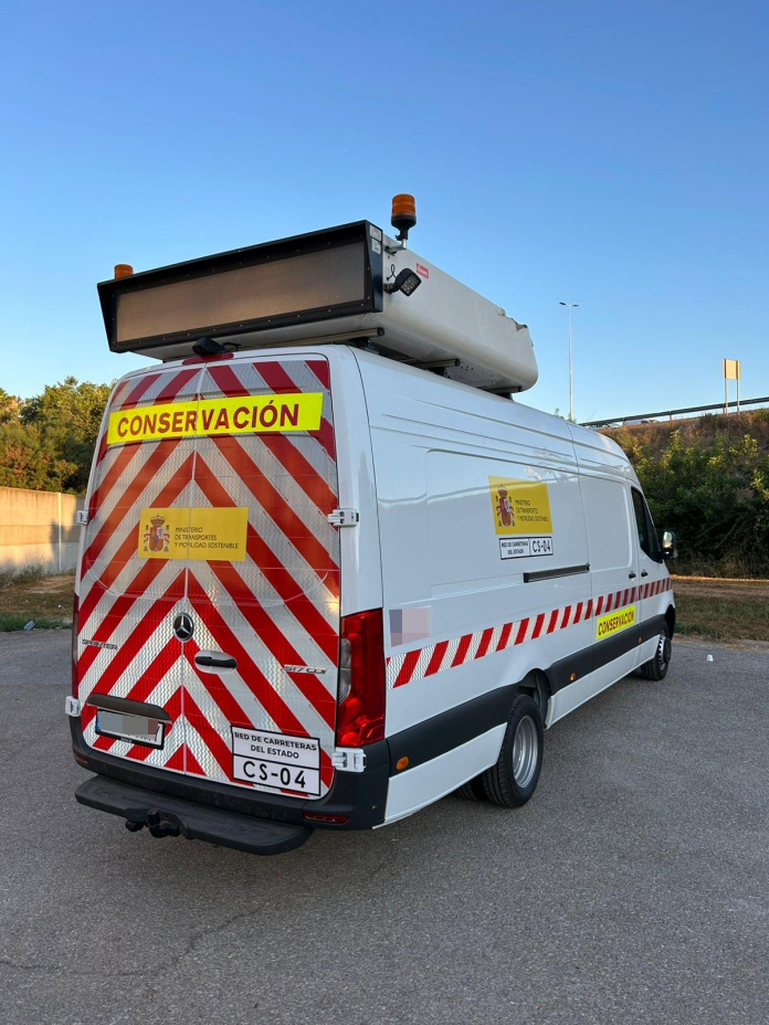 Mercedes Sprinter para conservación de carreteras